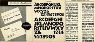 Lettering Alphabets Monograms 36 Vintage Books on CD