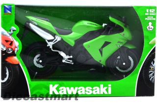 NewRay 1 12 2006 Kawasaki Ninja ZX 10R New Diecast Model Motorcycle