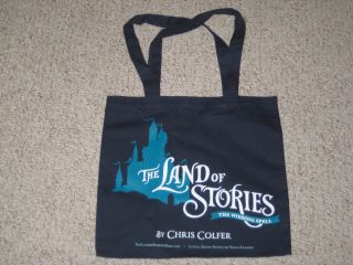 Chris Colfer GLEE The Land of Stories The Wishing Spell Tote bag based