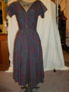 Vintage 1940s Claire McCardell Clothes by Townley Cotton Dress Free