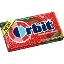 Wrigleys Orbit Strawberry Remix Chewing Gum 36