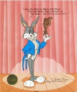 Chuck Jones PEWLITZER PRIZE Bugs Bunny Cel L E of 750 Animation Cel