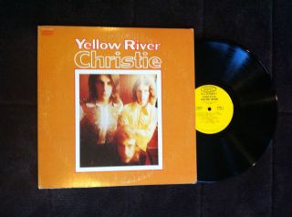 CHRistIE YEllow RIVer LP Album EpiC REcORds 30403