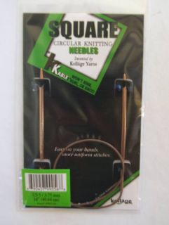 Kollage Square Circular Knitting Needles 16 Original