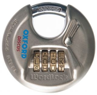 Oxford Word Lock   4 Dial Discus