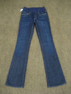 citizens of humanity maternity jeans amber bootcut big sur 26 xs nwt