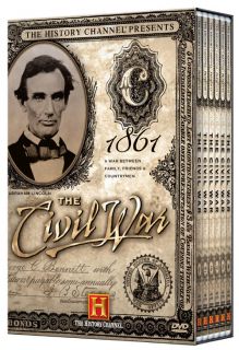 History® Channel Presents: THE CIVIL WAR   Abraham Lincoln DVD 6 Pak