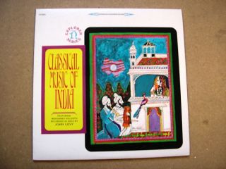 Classical Music of India LP Nonesuch Explorer Series H 72014 Fateh
