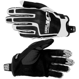 JT Racing Flex Feel Gloves   Black/White 2012