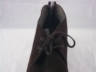 Salvatore Ferragamo Brown Suede Chukkas Size 12 Trace 0486286 New with