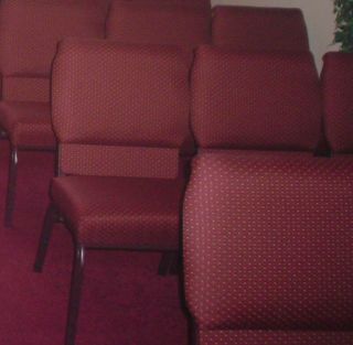 FORTY CHURCH CHAIRS