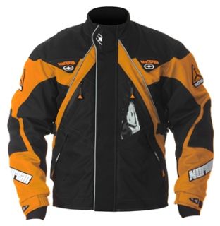 No Fear Weapon Waterproof Jacket   Black/Orange 2011