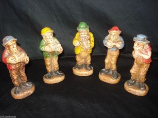  Figurines All Marked Multi Prod Co CHCG 1942 Lem Pete Ben Clem