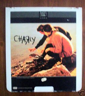 Charly Cliff Robertson Claire Bloom Videodisc CED Movie