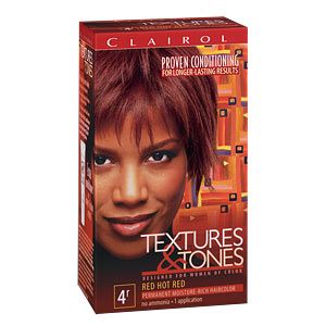 clairol textures tones hair color red hot red 4r 1 ea red hot red 4r