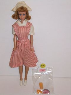 Barbie Vintage Midge Doll with 1964 Candy Striper Volunteer Fashion