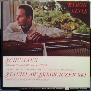BYRON JANIS schumann piano concerto in A minor LP VG+ MG 50383 Vinyl