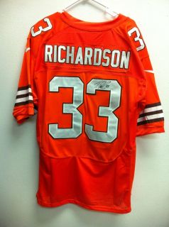 Cleveland Browns Trent Richardson Autographed Jersey