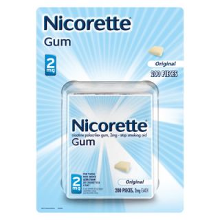 Nicorette Gum 2 MG 4 MG Nicotine 190 200 Chewing Gums
