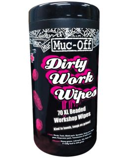 Muc Off Dirty Work Wipes   70 Pack