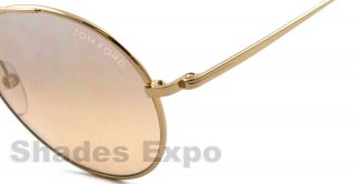 New Tom Ford Sunglasses TF 145 Gold 28g Claude Auth