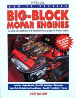 Big Block Mopar 350 351 B Series RB Series 426 413 440 Engine Rebuild