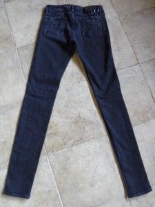 Marc Jacobs Chrissie Low Rise Skinny Black Jeans Size 26