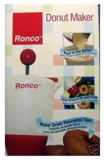  Ronco Classic Collection Donut Maker New