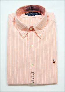 Ralph Lauren Polo Mens Classic Fit Button Down Dress Shirt
