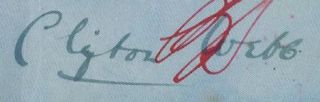 Clifton Webb Vintage 1922 Signed 2 ea Lloyds Check Autographed Lloyds