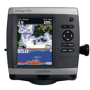 GARMIN GPSMAP 541S GPS CHART FISHFINDER W/O XDUCER 010 00762 02