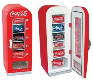 Coca Cola Retro 10 Can Capacity Vending Fridge