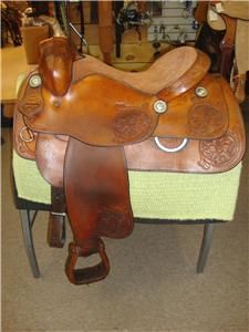 cleburne western pleasure reining saddle nr