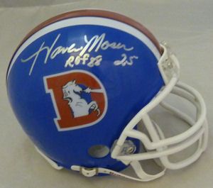 Haven Moses Autographed Signed Denver Broncos Mini Helmet w ROF 88