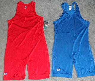 Cliff Keen High Cut Wrestling Singlet Fila Approved Freestyle Greco XS