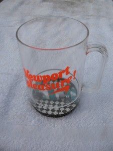 Newport Cigarette Pleasure Promotion Indy Type Car Sport Cup Vintage
