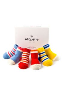 Etiquette Clothiers Happy Bundle Socks (6 Pack) (Infant)