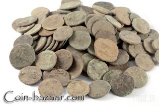 Large Uncleaned Roman Coins Low Quality