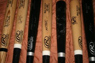 Colby Rasmus Signed Big Stick Baseball Bat COA St Louis Cardinals