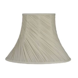 SALE 7 in. Wide Clip On Chandelier Lamp Shade Cream Faux Silk Laura