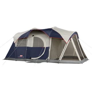 Coleman Elite Weathermaster Screened 17 x 9 6 Person Family Camping