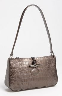 Longchamp Roseau Croco Small Shoulder Bag