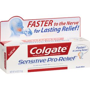 Colgate Sensitive Pro Relief Fresh Mint Toothpaste 4oz Wholesale Lot 6