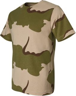 Code V Mens Camouflage Camo T Shirt 3906