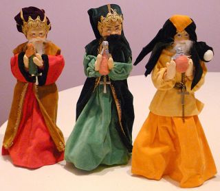  Three Kings Cloth Bradley Doll Retro Japan Decorations