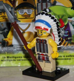 Lego Collectors Series 3 Indian Chieftain Chief Minifig Mini Figure