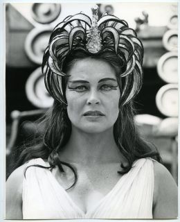 Vintage 1959 Broadway Colleen Dewhurst Cleopatra Photo by Friedman