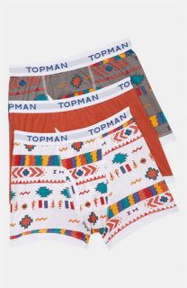 Topman Multicolored Boxer Briefs (3 Pack)