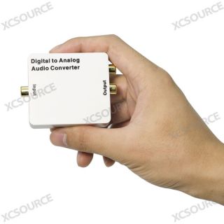 Mini SPDIF / Coaxial Digital to Analog Audio Converter 3.5mm Headphone