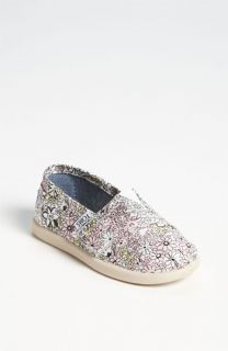 TOMS Waterfloral   Tiny Slip On (Baby, Walker & Toddler)